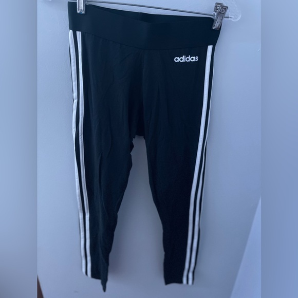 Adidas Women's 3-Stripes Leggings - Picture 2 of 4